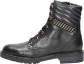 SUB55 Veterboots Veterschoenen Hoog - zwart - Maat 36