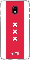 Samsung Galaxy J3 (2017) Hoesje Transparant TPU Case - AFC Ajax Amsterdam1 #ffffff