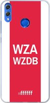 Honor 8X Hoesje Transparant TPU Case - AFC Ajax - WZAWZDB #ffffff