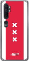 Xiaomi Mi Note 10 Hoesje Transparant TPU Case - AFC Ajax Amsterdam1 #ffffff