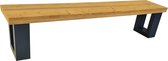 Wood4you - Bankje New England  Roasted wood 150Lx40Hx38D cm