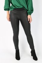 Vero Moda - Zwarte legging in leerlook - Storm