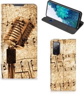 Cover Ontwerpen Geschikt voor Samsung Galaxy S20 FE Telefoonhoesje Bladmuziek