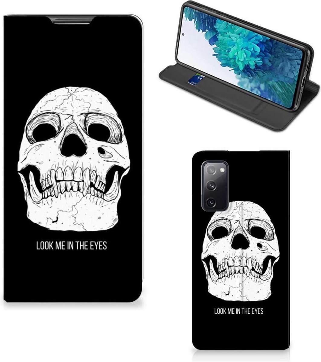 Book Case voor Mobiel BookCase Samsung Galaxy S20 FE Skull Eyes