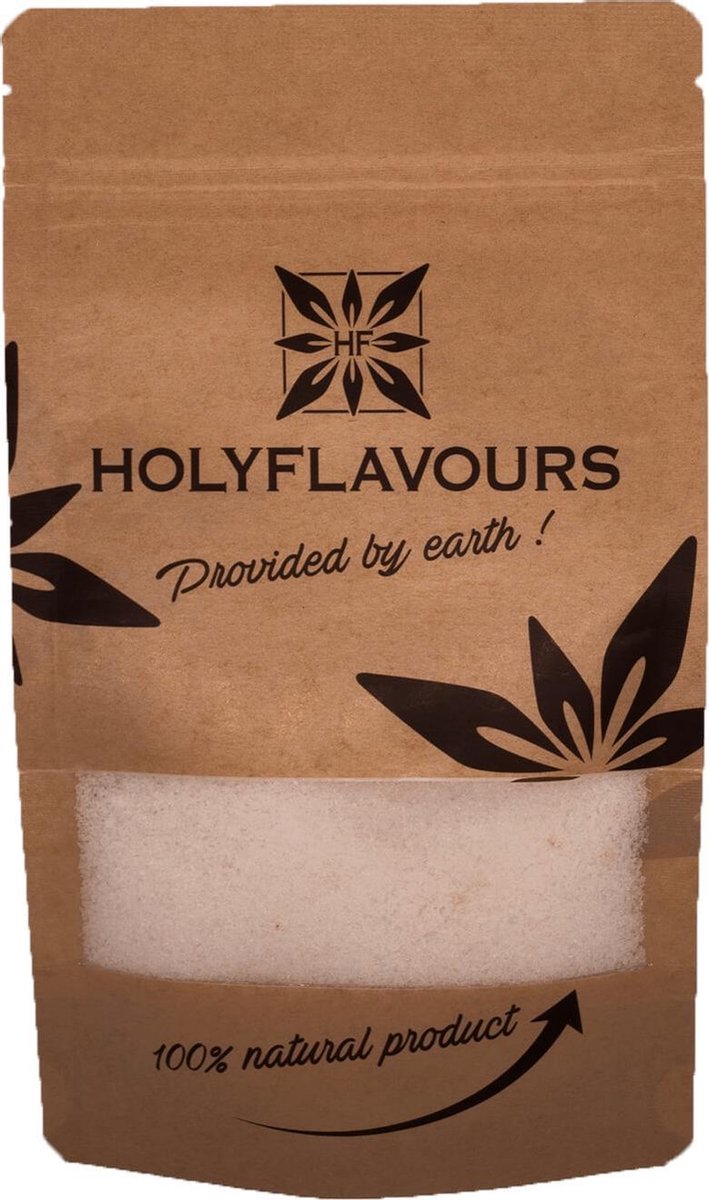 Goedkoopste Dode Zeezout Fijn 0.1 mm - 100 gram - Holyflavours