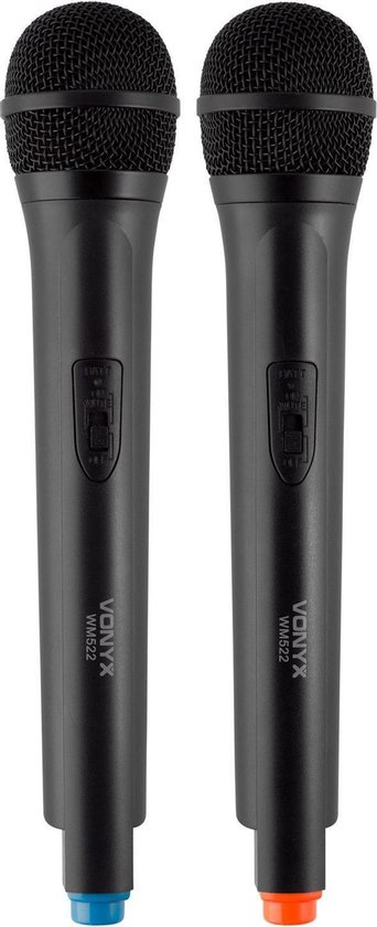 Système de deux microphones sans fil Wifi JBL Noir - Microphone