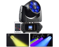 Moving head - BeamZ FUZE610Z wash moving head met 6x 10W LED's (RGBW) en elektronische zoom