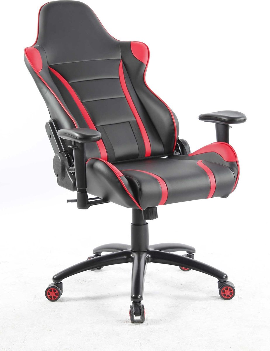 Gamestoel Ringo - zwart/rood