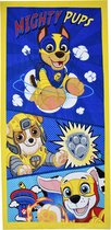 Nickelodeon Strandlaken Paw Patrol Jongens 140 Cm Katoen Blauw/geel