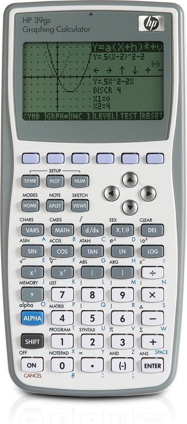 HP Rekenmachine - 39S - Grafische rekenmachine NL/DE/FR/IT | bol.com
