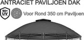El Jardin | Waterdicht dak | Rond | 350 cm paviljoen Antraciet