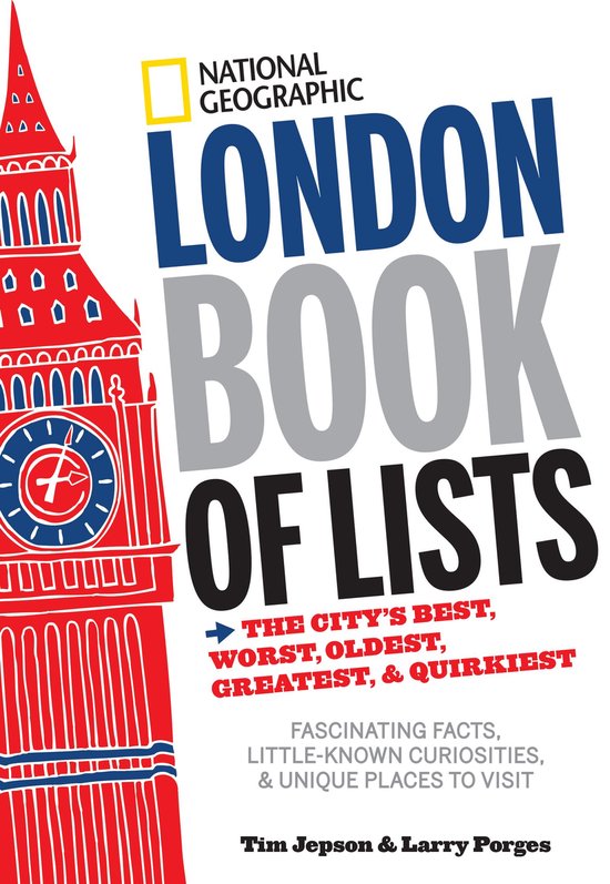 National Geographic London Book of Lists - cover