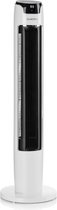 Klarstein Empire State zuilventilator - staande ventilator 45° oscillatie - 6 snelheden / 3 verschillende ventilatiemodi - wit