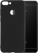 EmpX Telefoonhoesje - Back Cover - Geschikt Voor Huawei P Smart Plus (2018) - Zwart