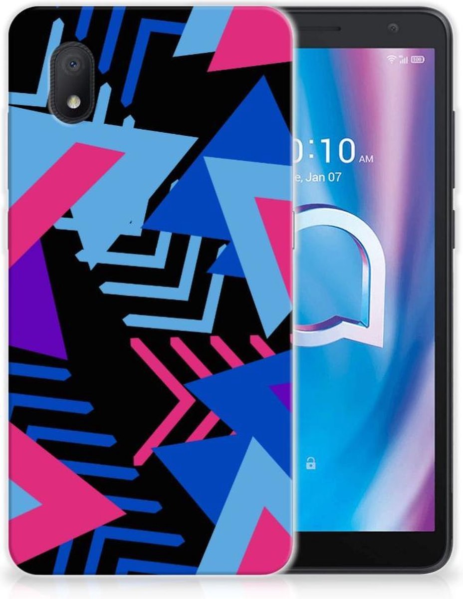 Alcatel 1B (2020) TPU Hoesje Funky Triangle