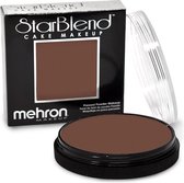 Mehron Starblend Cake Makeup | Poeder Schmink - Ebony bruin