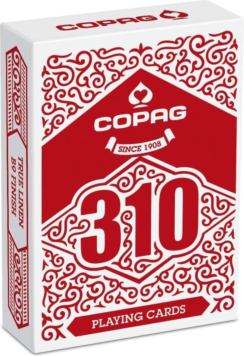 Copag Speelkaarten 310 The Core Goochelaars Rood 55-delig