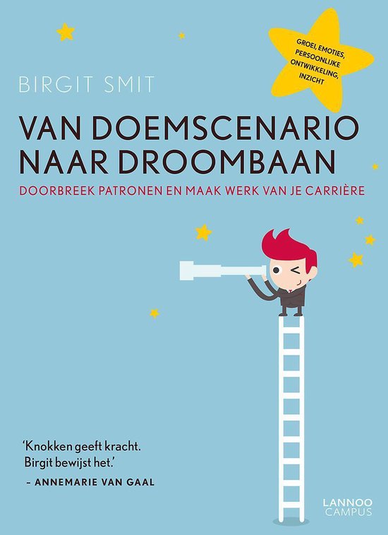 Cover van het boek 'Van doemscenario naar droombaan'