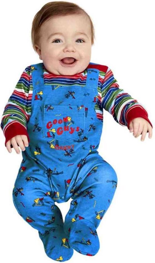 Chucky & Child's Play Kostuum | Schattige Chucky Pop Kind Kostuum | 3 - 6  Maanden |... | bol.com