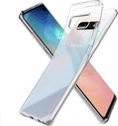 FONU Siliconen Backcase Hoesje Samsung Galaxy S10 Plus - Transparant