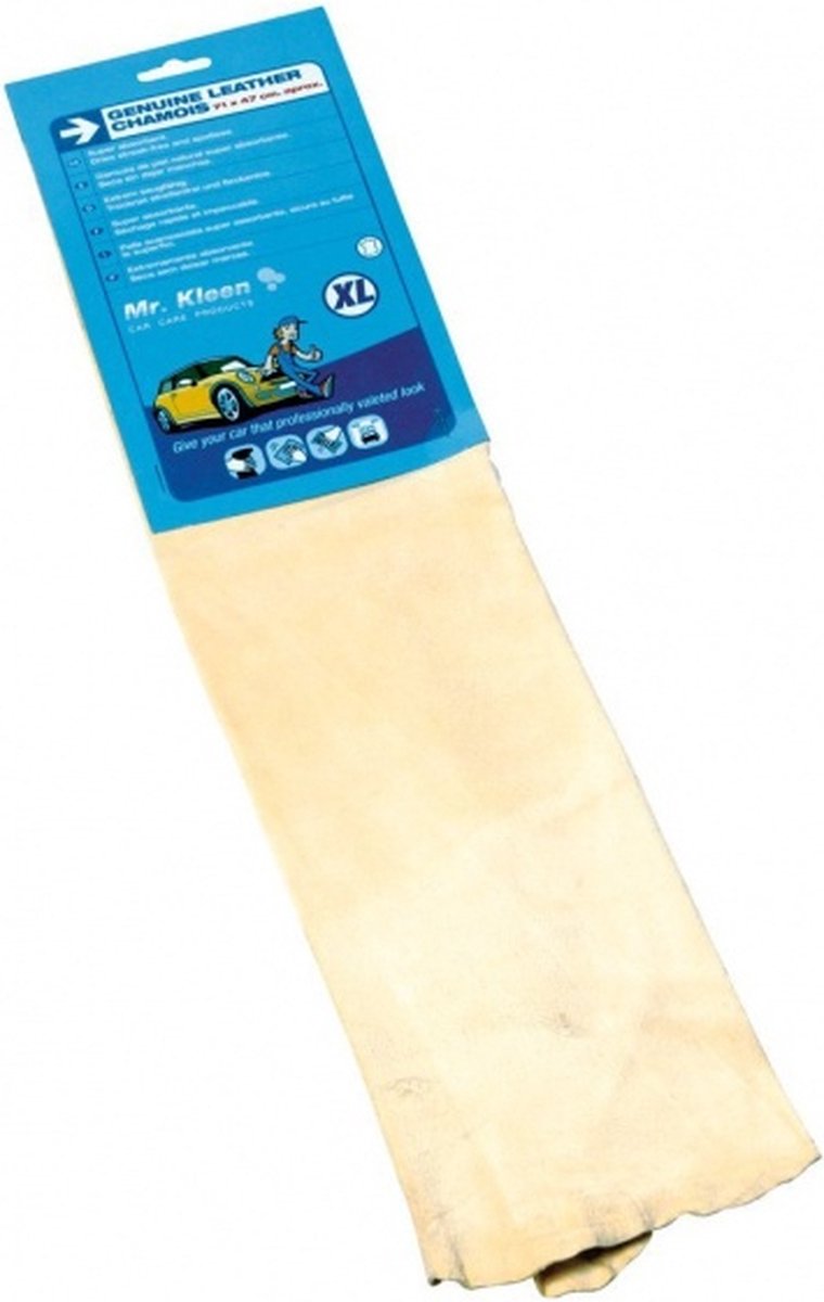 Goedkoopste Mr. Kleen Zeem 50 X 70 Cm Leer Bruin