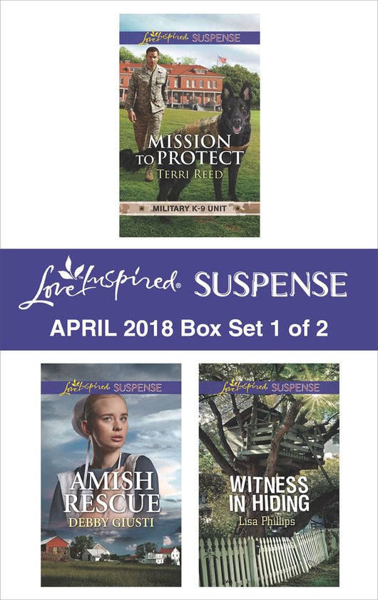 Harlequin Love Inspired Suspense April 2018 - Box Set 1 of 2 - cover