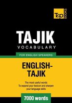 Tajik vocabulary for English speakers - 7000 words