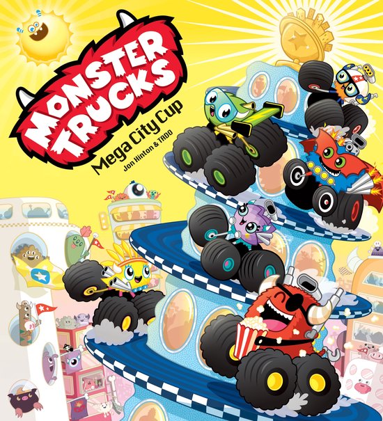 Monster Trucks - Monster Trucks: Mega City Cup - cover