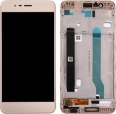 Let op type!! LCD Screen and Digitizer Full Assembly with Frame for Asus ZenFone 3 Max / ZC520TL / X008D(Gold)