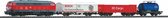 Piko Trein H0 Startset - Startset DB Cargo BR 218 met 3 goederenwagons (57154)