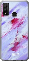 Huawei P Smart (2020) Hoesje Transparant TPU Case - Abstract Pinks #ffffff