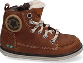 Bunnies JR Sjaak Stoer Jongens Veterboots - Bruin - Leer - Veters