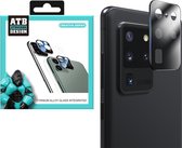 Atouchbo Samsung S20 Ultra Case Zwart Camera - Screenprotector Lens ATB