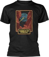 Queens Of The Stone Age Heren Tshirt -S- Canyon Zwart