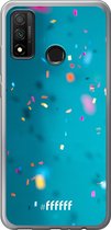 Huawei P Smart (2020) Hoesje Transparant TPU Case - Confetti #ffffff