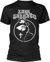 Zakk Wylde Heren Tshirt -XL- Z Icon 2 Zwart