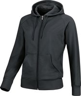 Jako Team Hoodie Dames - Antraciet | Maat: 40