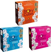 Spellenbundel - Dobbelspel - 3 Stuks - Rory's Story Cubes Actions, Fantasia & Original