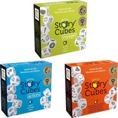 Spellenbundel - Dobbelspel - 3 Stuks - Rory's Story Cubes Actions, Voyages & Original