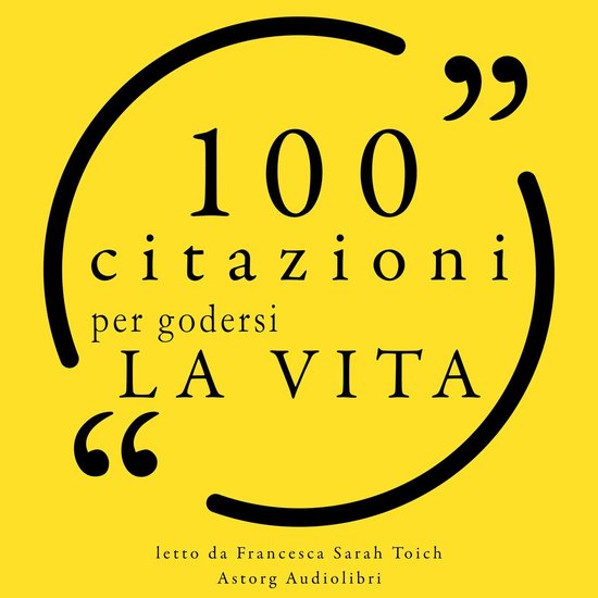 100 Citazioni per godersi la vita - cover