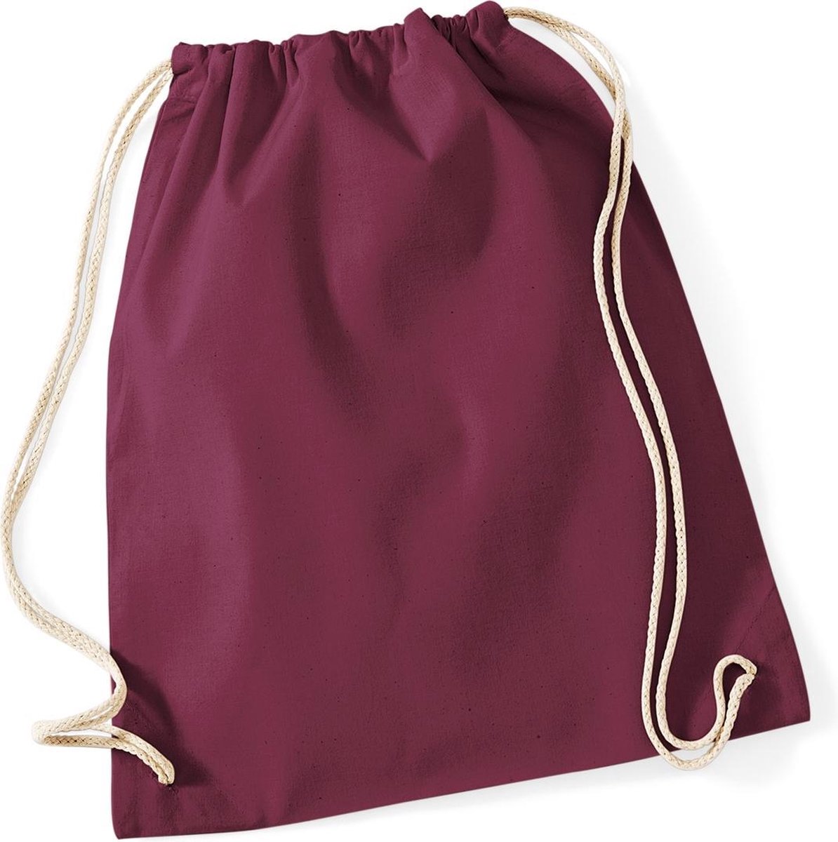 Westford Mill Katoenen Gymsac-zak - 12 Liter (Bourgondië)