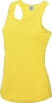 AWDis Just Cool Girlie Fit Sport Dames Vest / Tank Top (Zonnegeel)