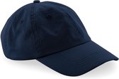 Beechfield Unisex Laag Profiel 6 Panel Dad Cap (Pakket van 2) (Marineblauw)