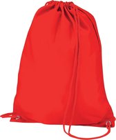 Quadra Gymsac Schouderdraagtas - 7 Liter (Helder rood)