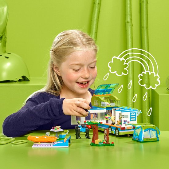 LEGO Friends Mia's Camper 41339 Speelgoedbazaar.nl
