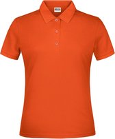 James And Nicholson Dames/dames Basic Polo Shirt (Oranje)