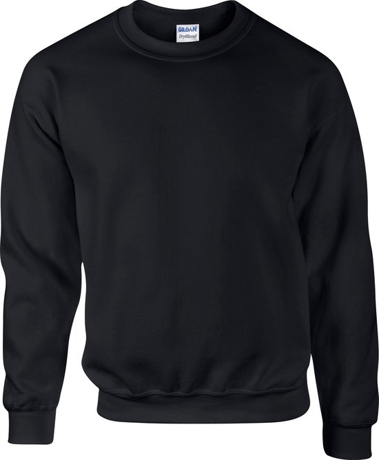 Gildan DryBlend Adult Set-In Crew Neck Sweatshirt (13 kleuren) (Zwart)