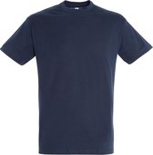 SOLS Heren Regent T-Shirt met korte mouwen (Franse marine)