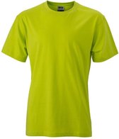 T-shirt rond unisexe James and Nicholson (jaune acide)