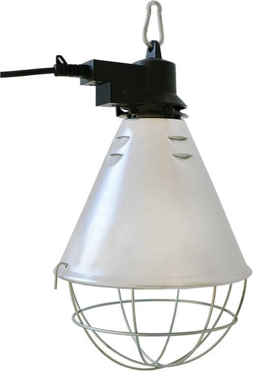 Opfokarmatuur met beschermingskooi 5m kabel max 250W